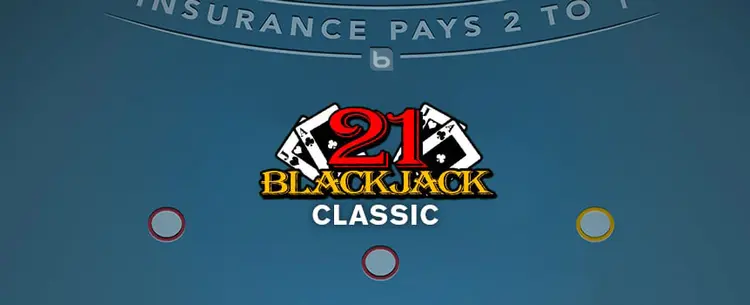 Play Classic Blackjack Online at Bodog