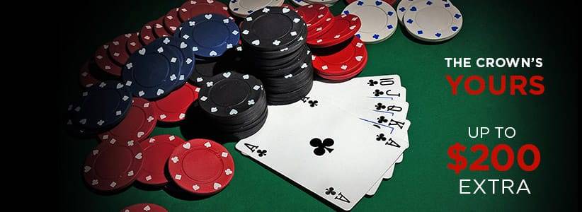 Royal flush poker bonus
