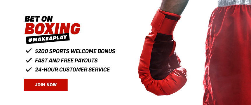 Claim your $200 Sports Welcome Bonus and bet on Boxing at Bodog.