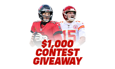 Join the Bodog Super Bowl LV $1,000 Contest Giveaway! 