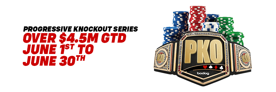 Bodog's Progressive Knockout Series
